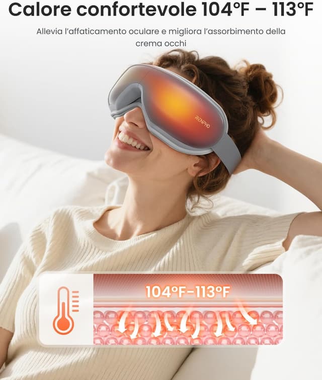 Thumbnail 2 de RENPHO Eyeris 1 massaggiatore occhi 40℃