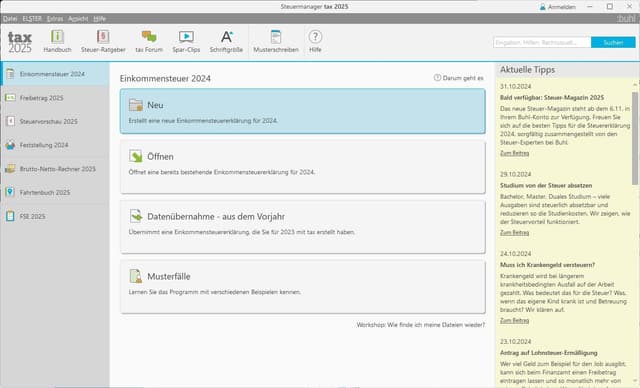 Thumbnail 1 de Tax 2025 DVD Box Steuererklärung 2024 📀