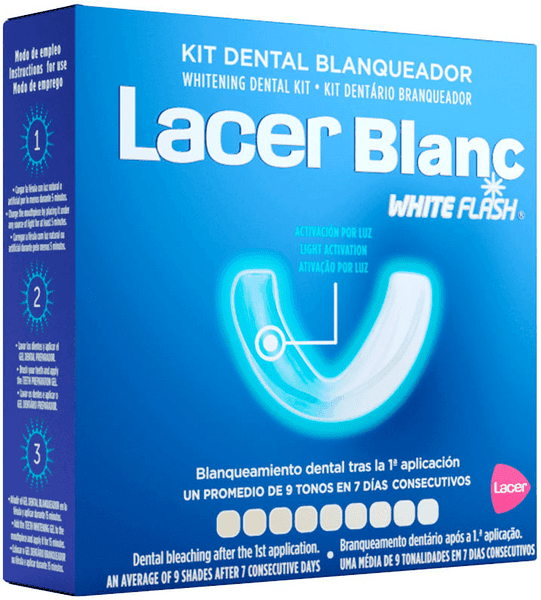 Imagen de Lacer White Flash: Kit Dental Blanqueador 🦷 en OfertitasTOP