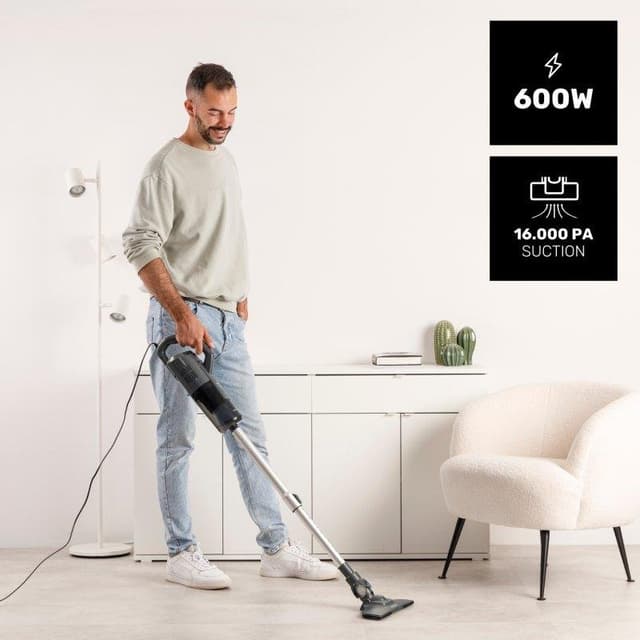 Detalle 2 de Taurus Homeland Infinity 600W sin bolsa con filtro HEPA y depósito 800 ml