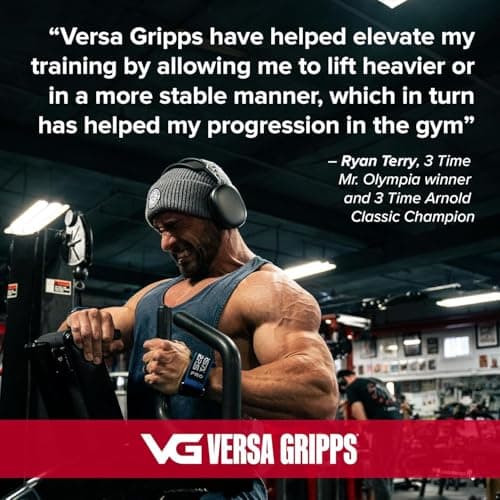 Thumbnail 3 de Versa Gripps Pro wrist straps for weightlifting