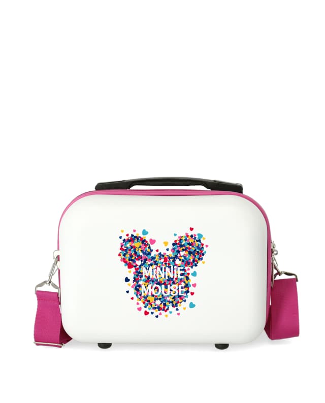 Detalle de Disney Neceser infantil ABS Minnie Magic Corazones 9 L