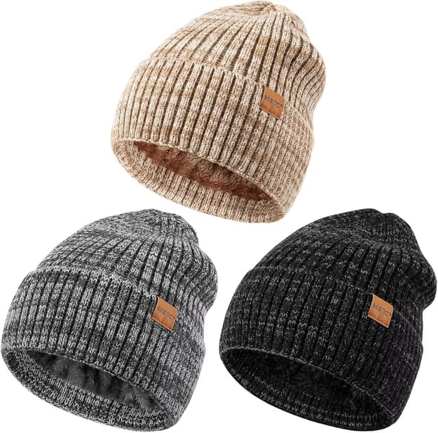 Detalle de MSDC 3 Pack Beanie Set