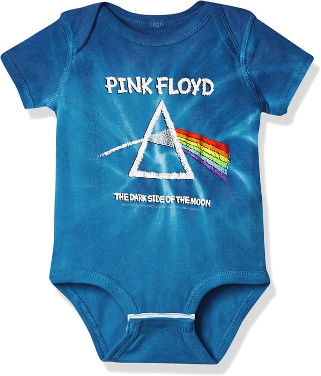 Imagen de Liquid Blue Pink Floyd Dark Side baby-girls Onesie en OfertitasTOP