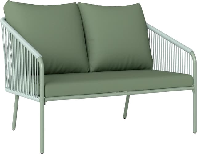 Detalle de Canapé de jardin 2 places en résine 240