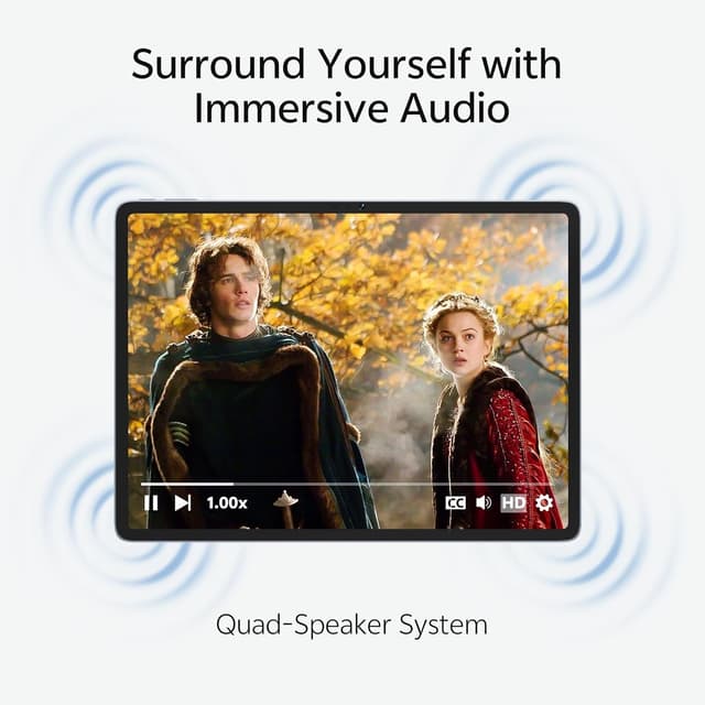 Detalle 2 de SVITOO 13.15-inch Android 16 Tablet (4G LTE, 8GB RAM, 128GB storage, 90Hz, 11000mAh) with Widevine L1