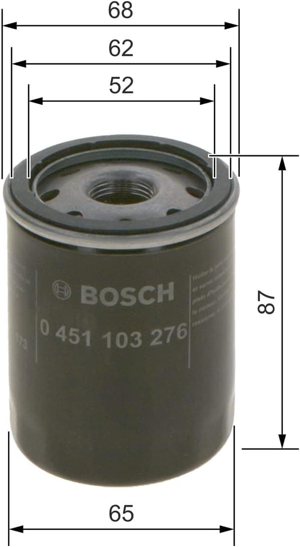 Thumbnail 1 de Bosch P3276 filtre à huile