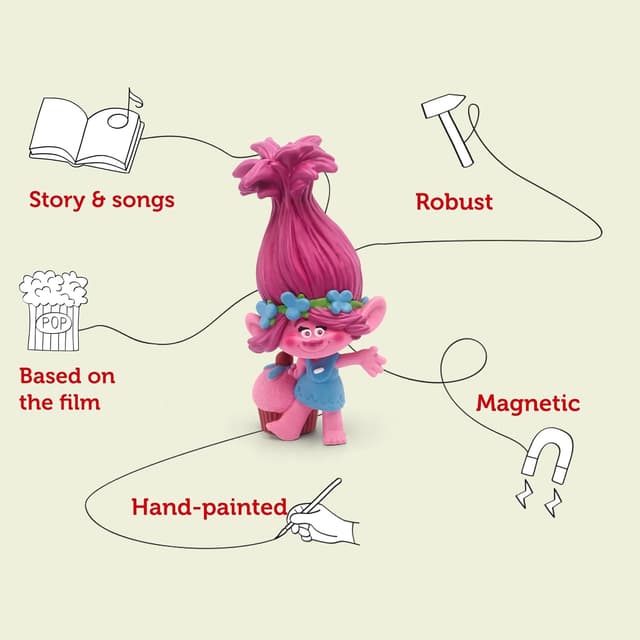 Detalle de tonies Trolls audio character