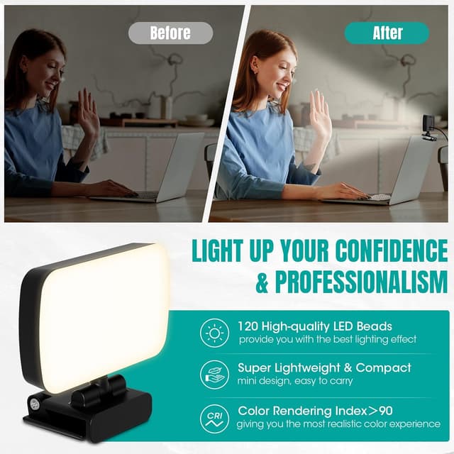 Detalle 2 de RealPlus Videokonferenz Licht 120 LED