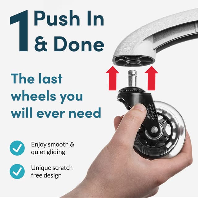 Thumbnail 4 de Ersatzrollen 10x22 mm für Bürostühle