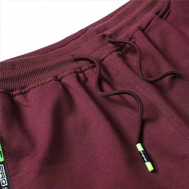 Detalle de ZOXOZ pantaloncini sportivi da uomo in cotone con tasche zip e coulisse