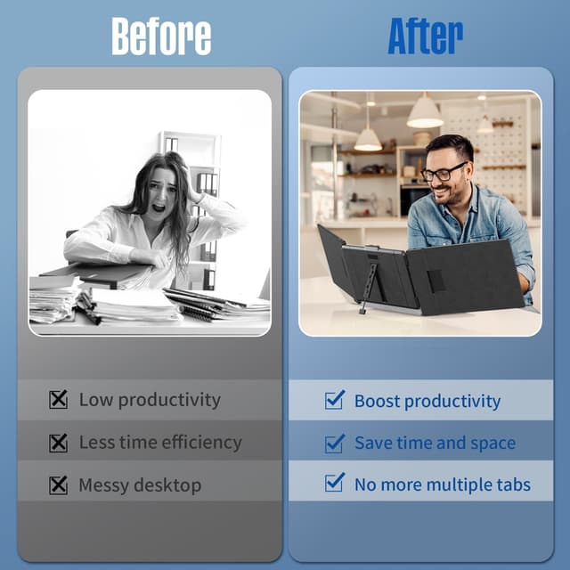 Detalle 2 de ALLVIA Laptop Screen Extender 14" portable monitor