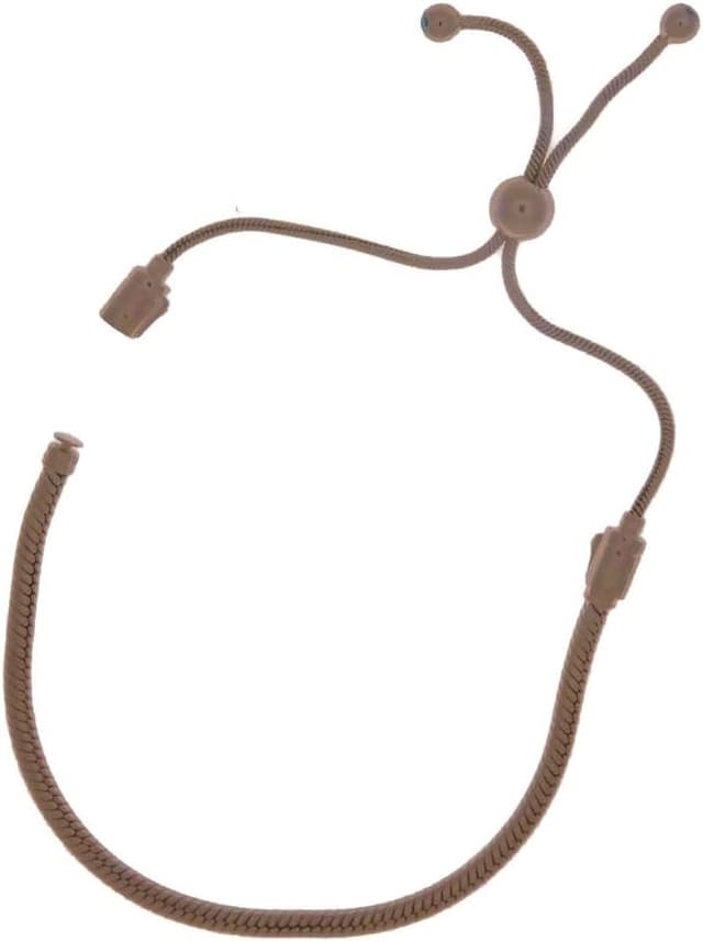 Detalle de PANDORA Moments Schlangen-Gliederarmband mit Schiebeverschluss in Roségold (28 cm) und Cubic Zirkonia