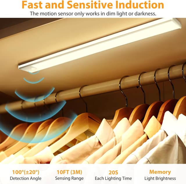 Detalle de Ylatoial Luce Armadio LED con sensore