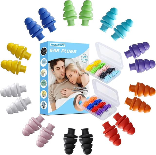 Thumbnail 6 de Silicone Ear Plugs 33 dB SNR, 10 Pairs