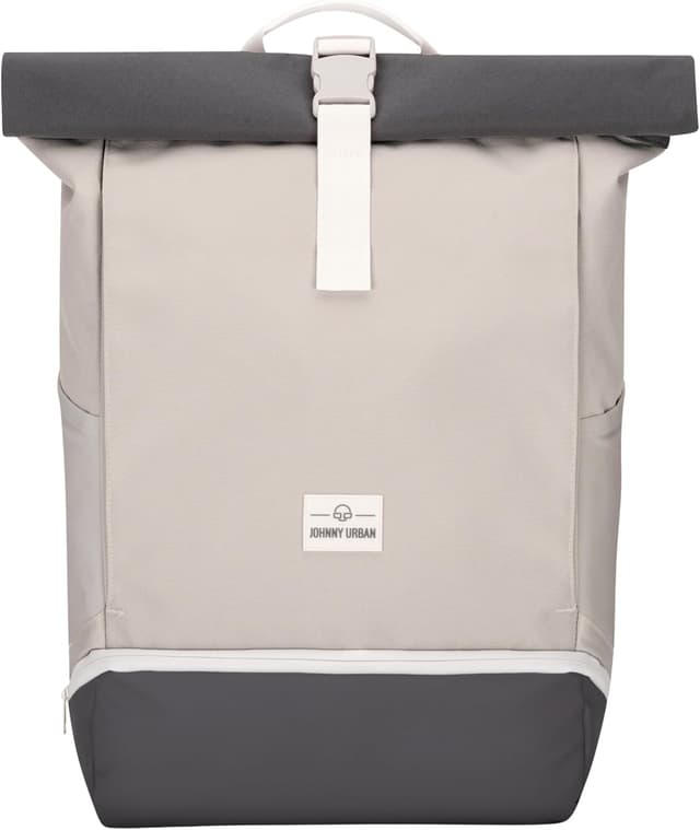 Detalle de Johnny Urban Allen Large Roll Top : sac à dos antivol pour ordinateur 16 pouces, 19–23 L, polyester 600D