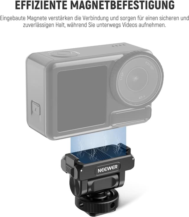 Thumbnail 1 de NEEWER Magnetische Halterung 160° für Osmo Action
