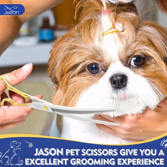 Thumbnail 2 de JASON 7.5 pulgadas tijeras curvadas 43 dientes