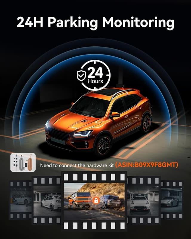 Thumbnail 6 de WOLFBOX G850 12" 4K Mirror Dash Cam