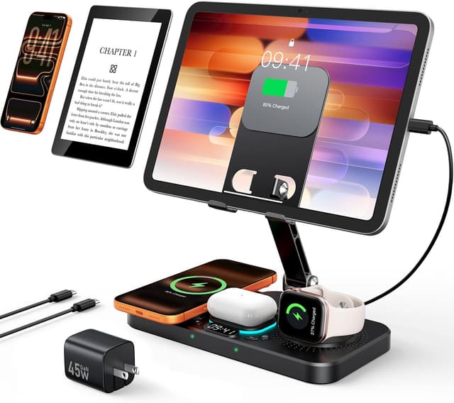 Detalle de 45W 6 in 1 Charging Station for Apple Devices