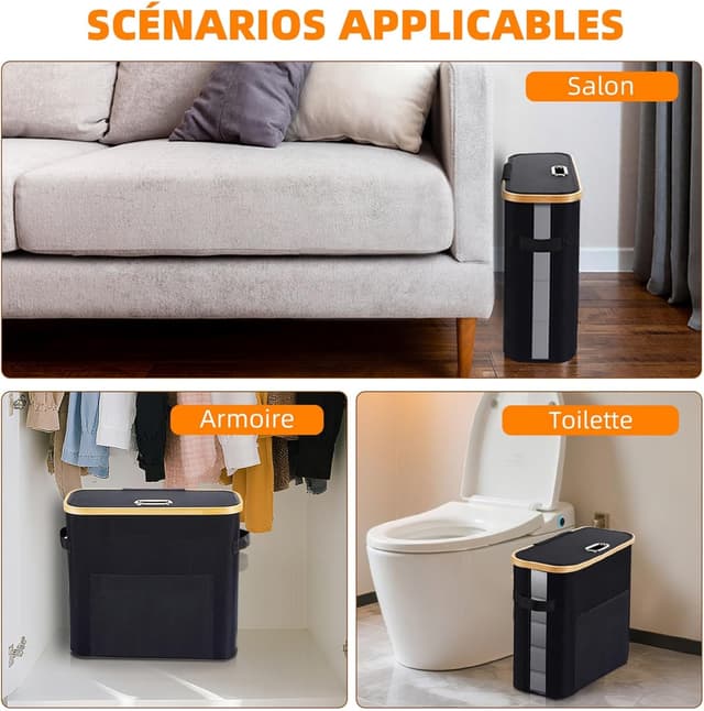 Thumbnail 6 de OUSFOT Rangement Papier Toilette 32L