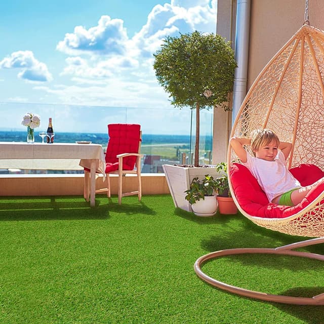 Thumbnail 6 de Floordirekt Kunstrasen Outdoor Rasenteppich als Meterware – 18 mm Florhöhe, 200 x 300 cm