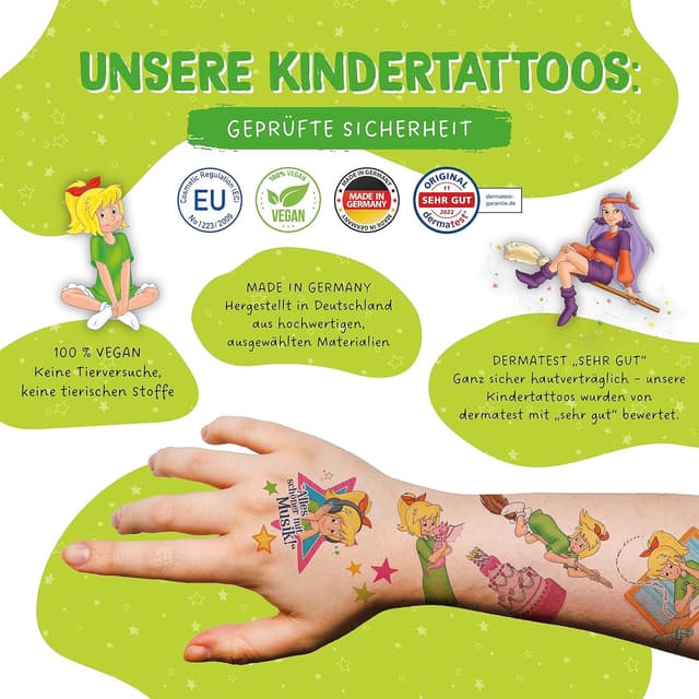 Detalle de Papierdrachen Papierdrachen 100 Tattoos Kinder