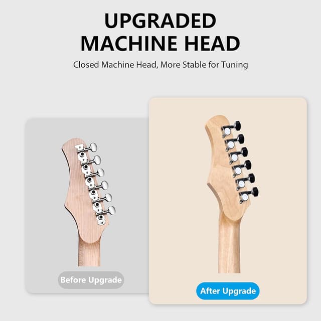 Thumbnail 2 de WINZZ EGM100 30" Kids Electric Guitar đ¸