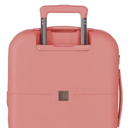Thumbnail 10 de Pepe Jeans Accent: juego de maletas rígidas ABS rosa (cabina 40/55/20 + grande 48/70/28, cierre TSA)