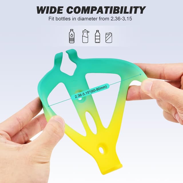 Detalle 2 de Bike water bottle holder 24 oz, leak-proof