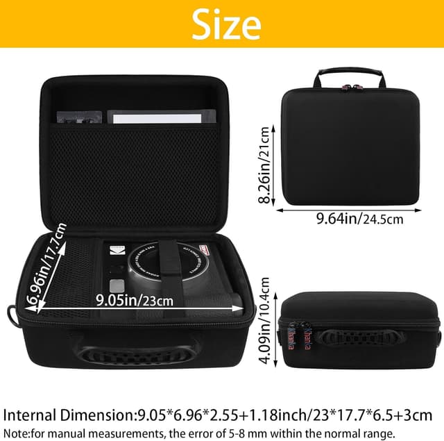 Thumbnail 3 de Kodak Mini Shot 4 Era Hartschale Schwarz