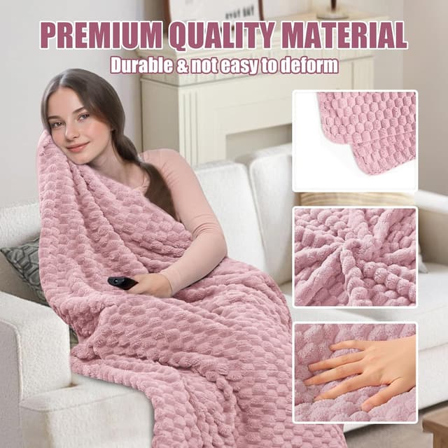 Detalle de flintronic Travel Blanket 2 in 1 170 x 130cm