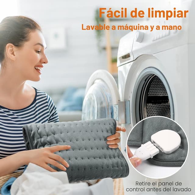 Thumbnail 5 de OneAmg 126x30 cm manta eléctrica 6 niveles