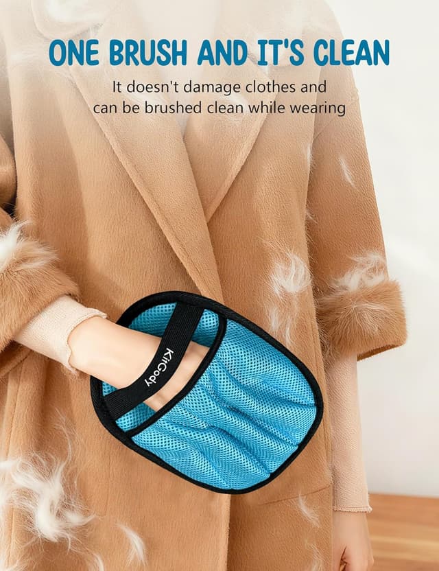 Thumbnail 6 de KitGody 2 Pack Pet Hair Removal Gloves