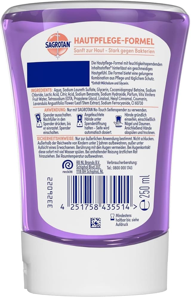 Thumbnail 2 de Sagrotan No-Touch Nachfüller 5x250ml