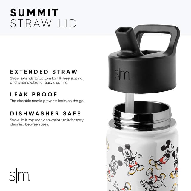 Thumbnail 2 de Simple Modern Disney Wish 18oz Kids Summit Bottle