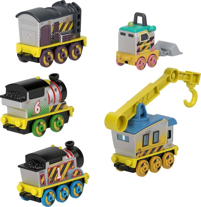 Detalle 1 de Thomas & Friends diecast train set 5 engines