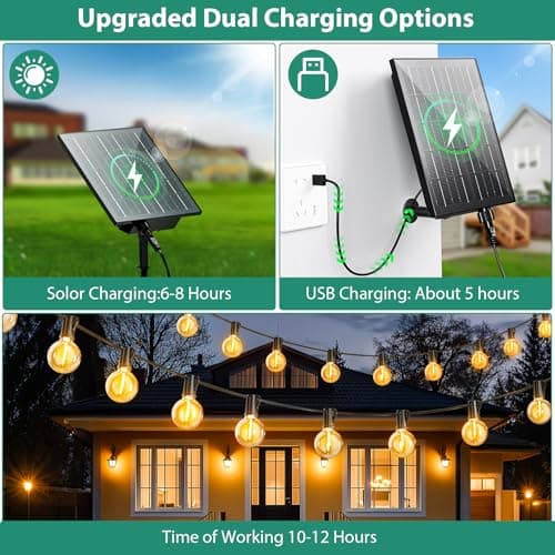 Thumbnail 1 de FIFlying Guirnalda G40 17 m Luces Solares