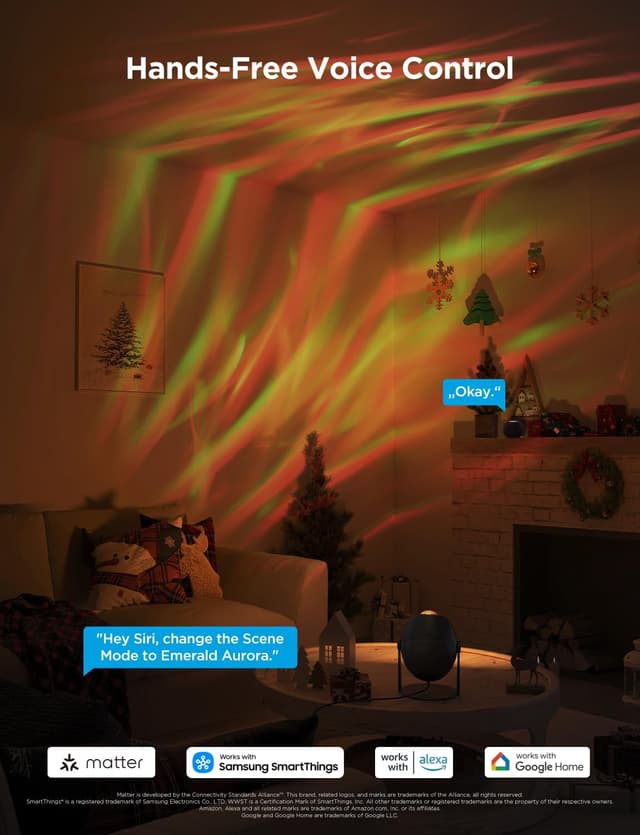 Detalle de Govee Star Light Projector 52 scenes 🌙