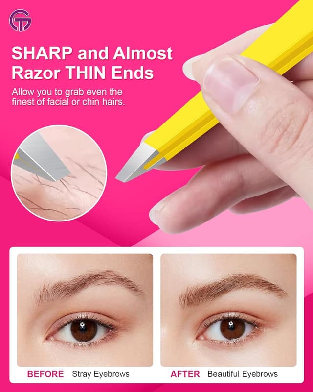 Thumbnail 3 de GlamTweeler Expert Eyebrow Tweezers