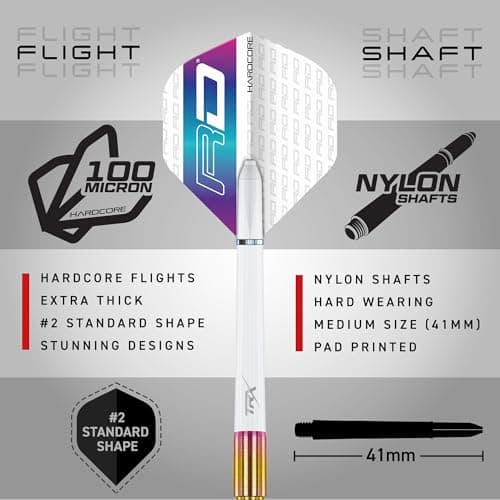 Thumbnail 2 de RED DRAGON Javelin Spectron freccette in tungsteno