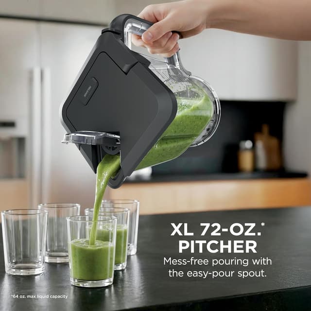 Detalle de Ninja BlendPro Kitchen System (BO402) 72 oz Blender + 5-Cup Food Processor + 18 oz To-Go Cup