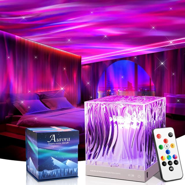 Detalle de Galaxy Projector Northern Lights 18‑colour