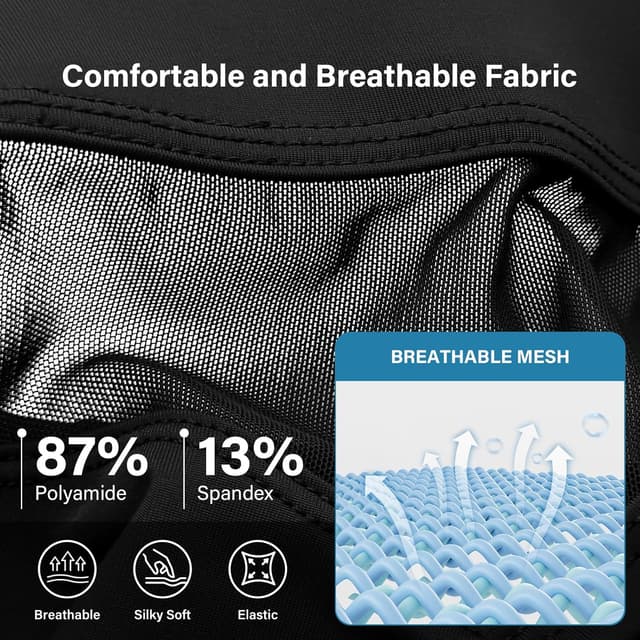 Detalle de Mauro Kane men’s ice silk briefs mesh low rise multipack (3 pack)