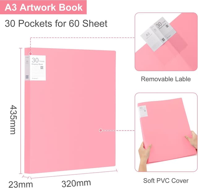 Detalle de A3 Präsentationsdisplay mit 60 Blatt