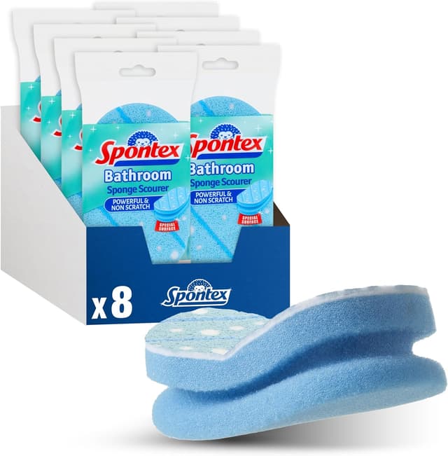 Thumbnail 4 de Spontex Brilliant Scourers 12 Pack Non Scratch