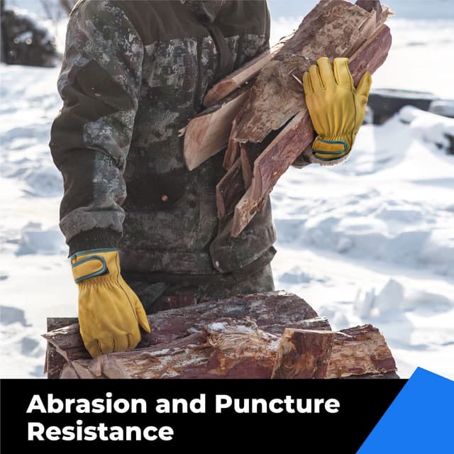 Thumbnail 3 de Toolant Winter Leather Work Gloves