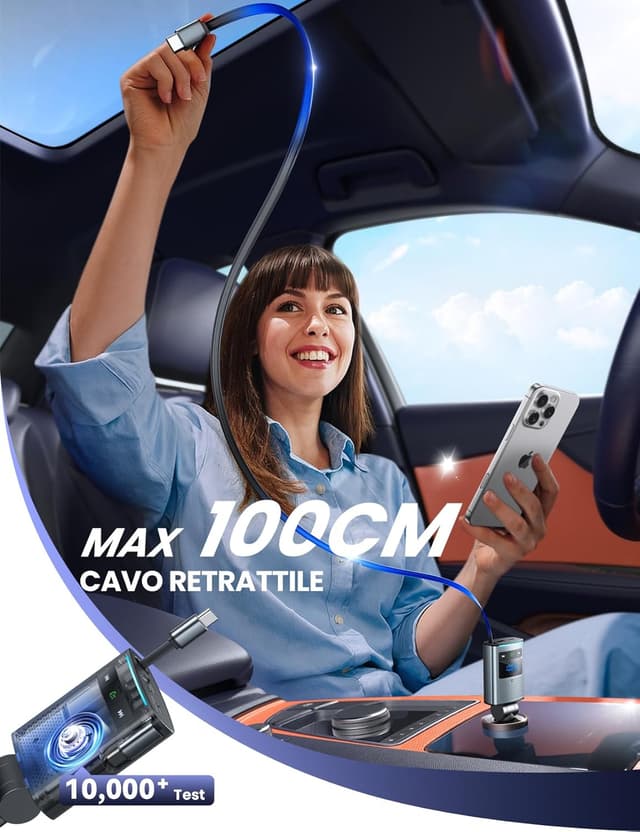 Thumbnail 2 de JOYROOM 90W Trasmettitore FM Auto