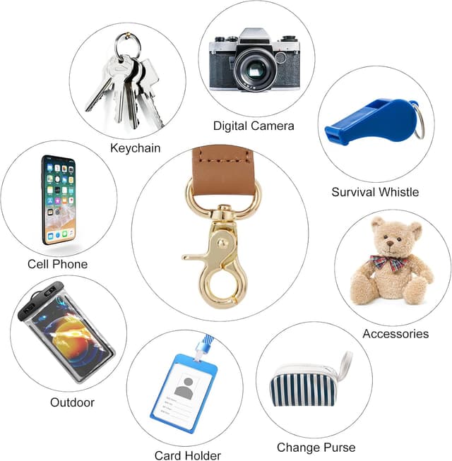 Thumbnail 3 de Vicloon Cinturino da polso per chiavi 🔑
