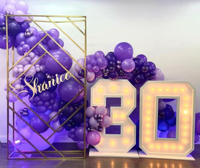 Thumbnail 1 de Kelfara Purple latex balloons, 100 pack